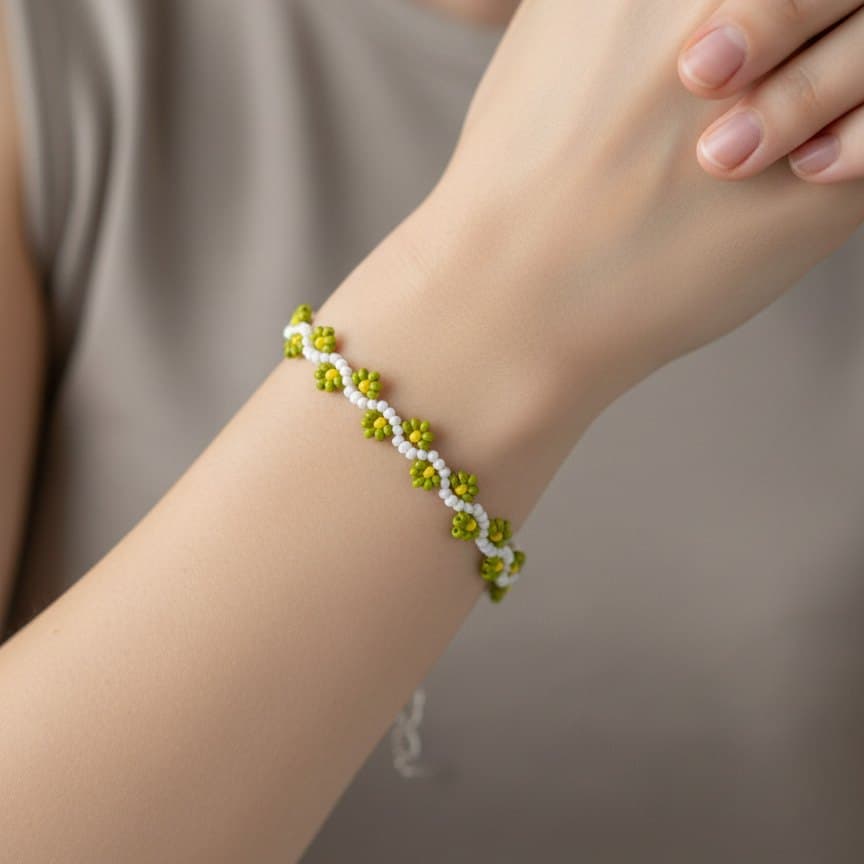 Floral Sparkle Bracelet 2