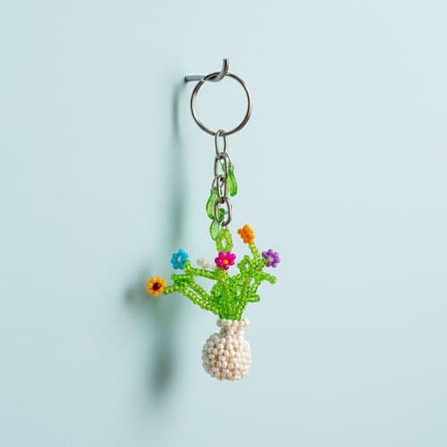 Floral Bouquet Keychain 2