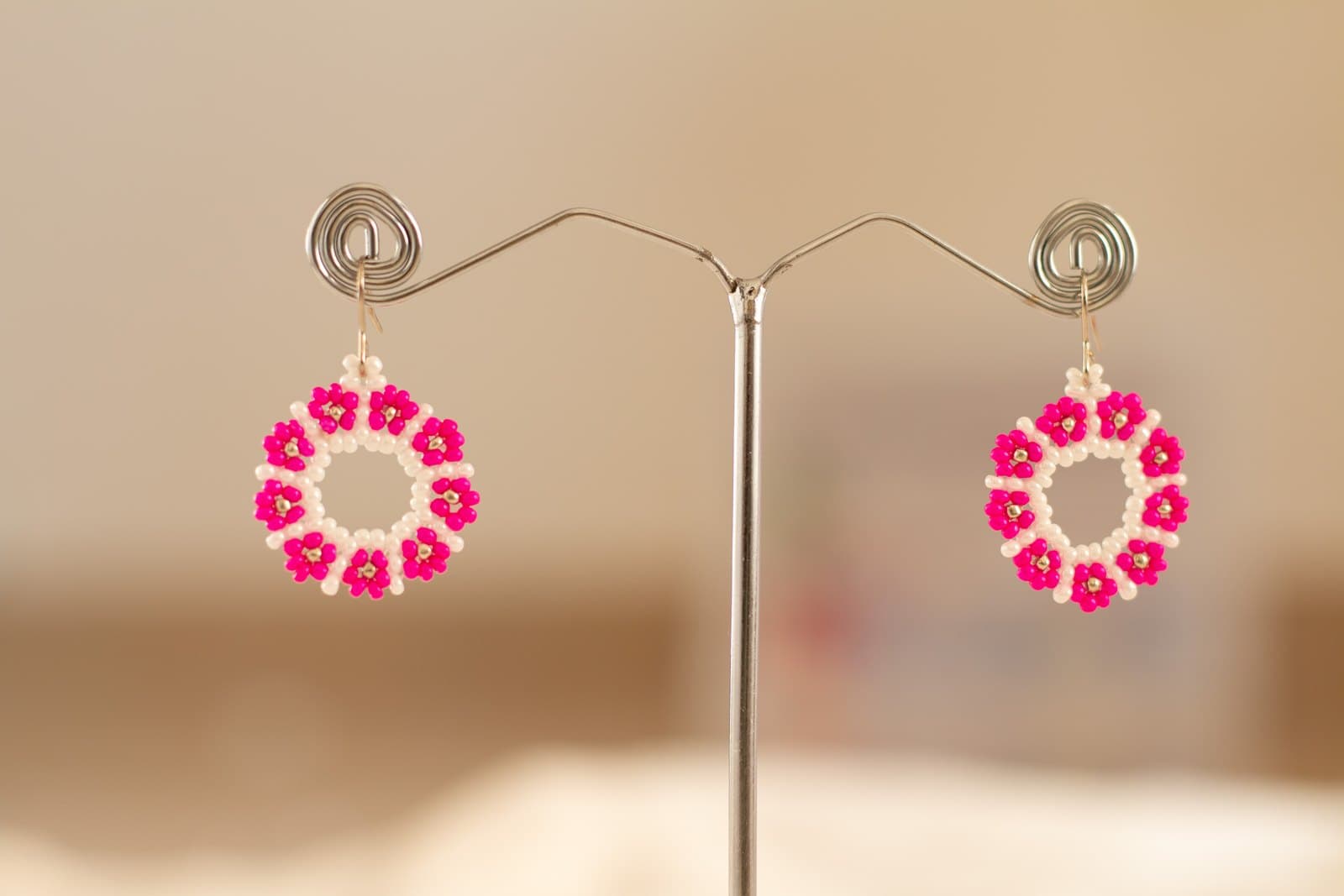 Floral Drop Earrings 2