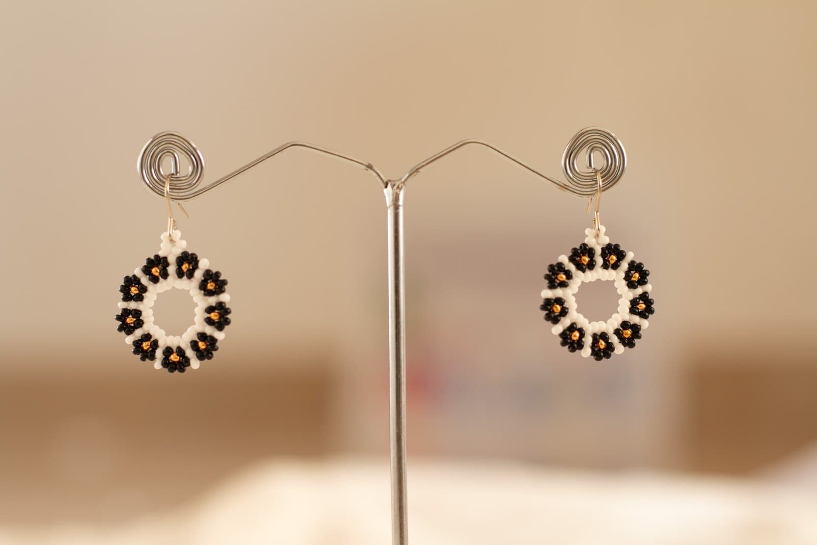 Floral Drop Earrings 3