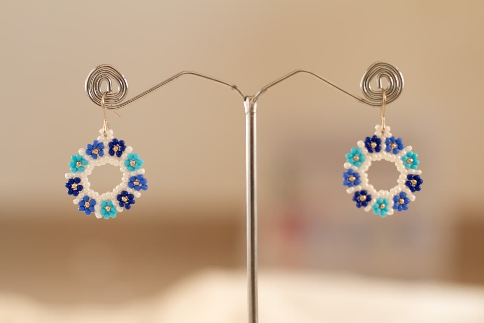 Floral Drop Earrings 4