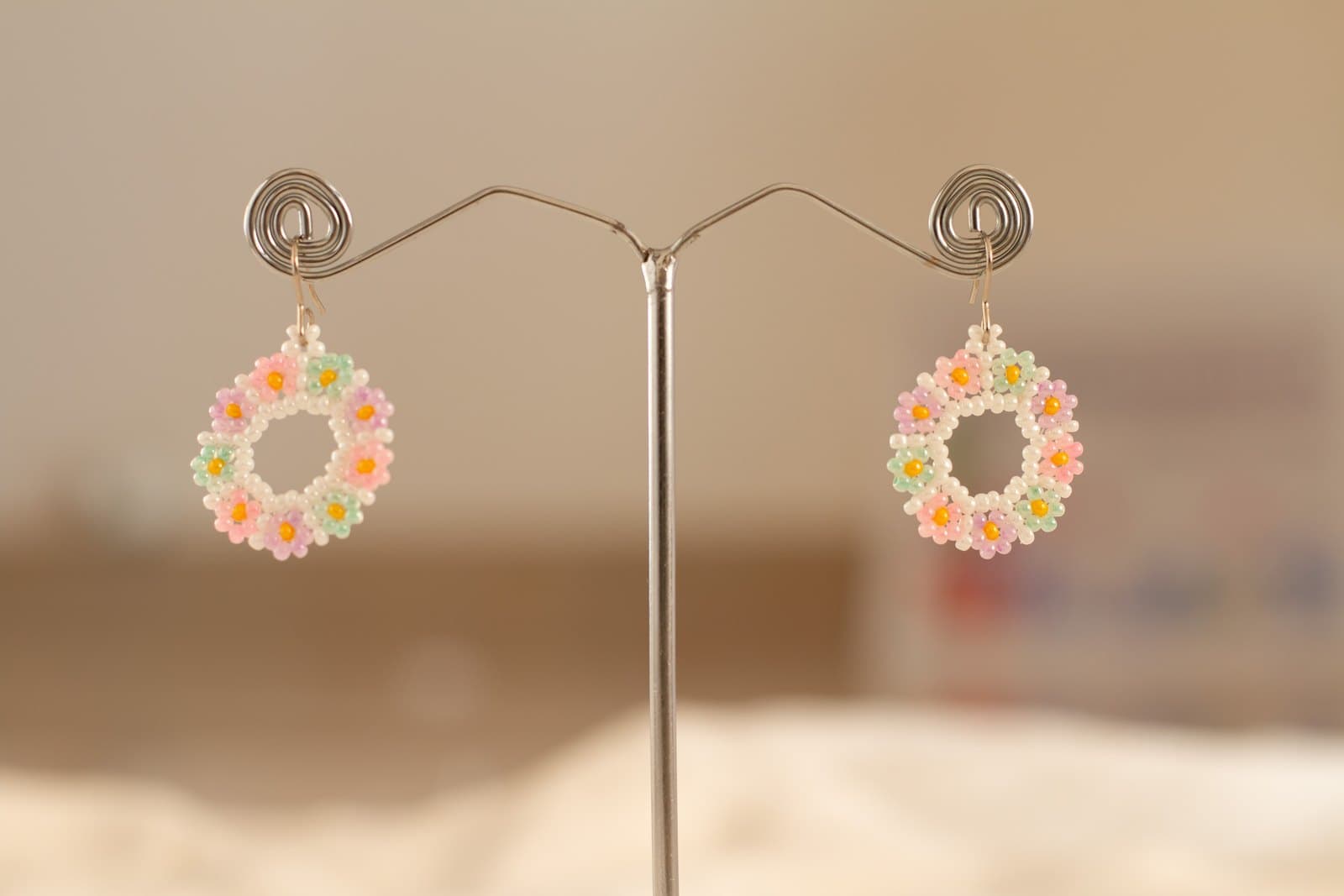 Floral Drop Earrings 5