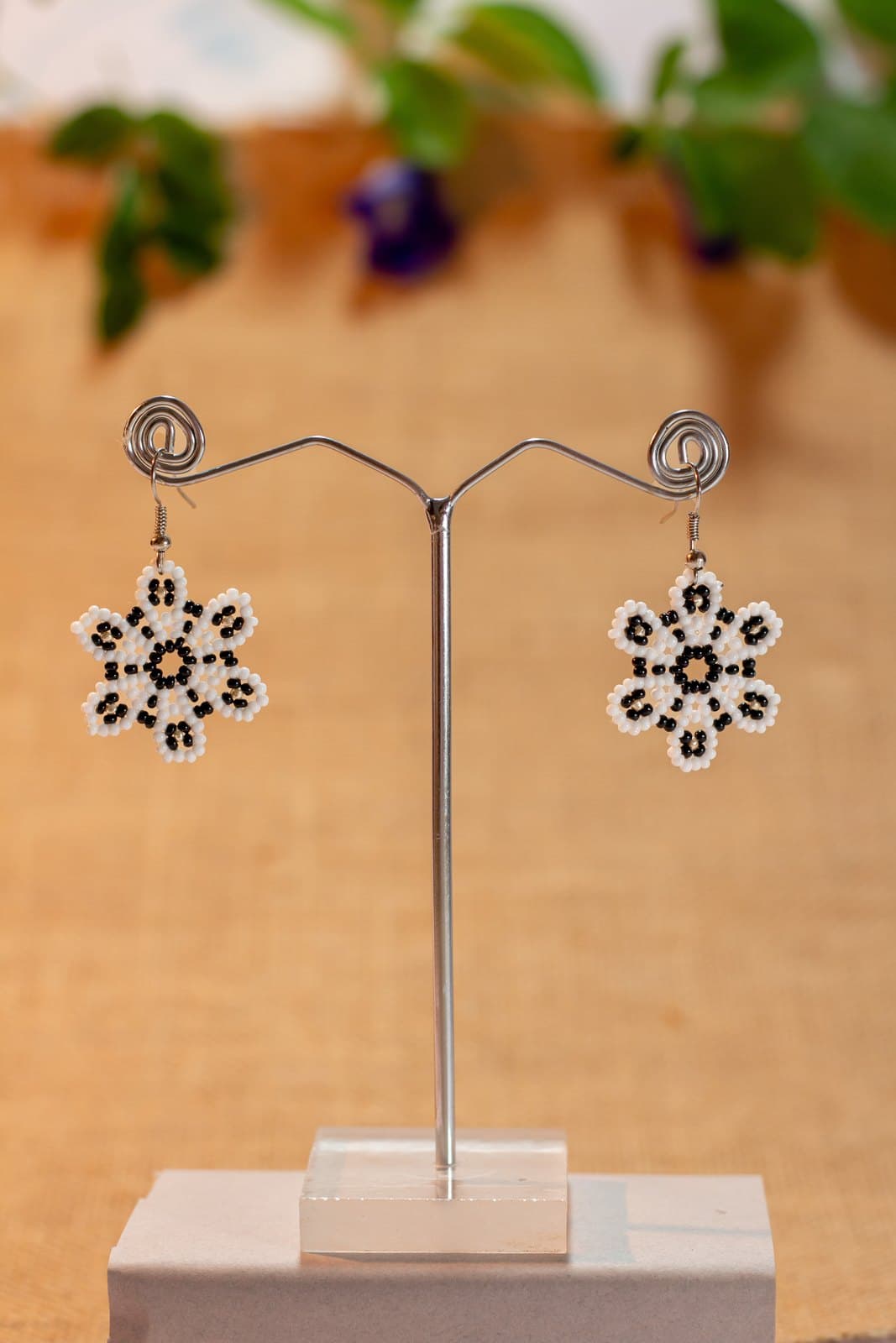 Floral Drop Earrings 1