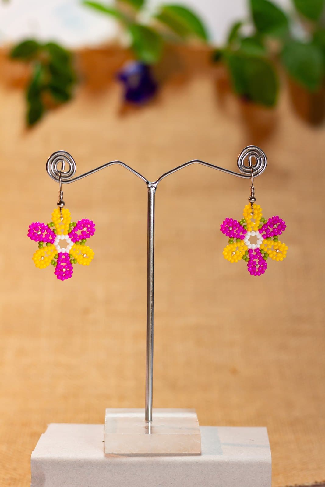 Floral Drop Earrings 3