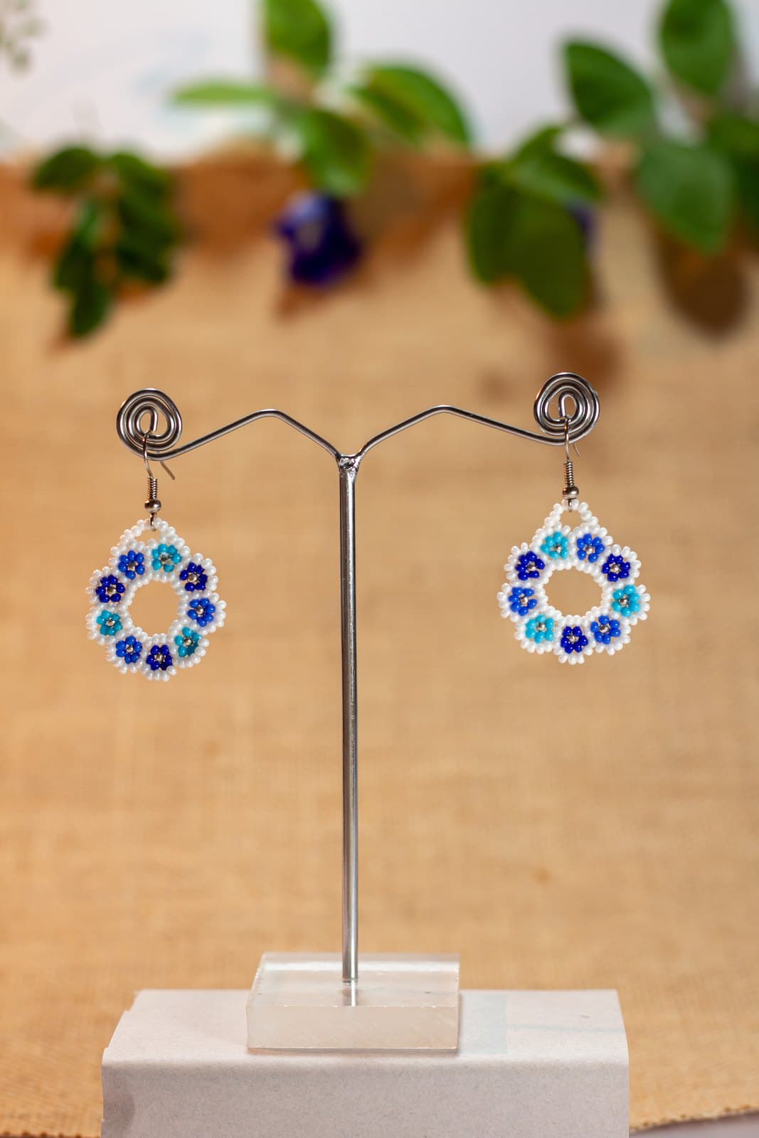 Floral Drop Earrings 5