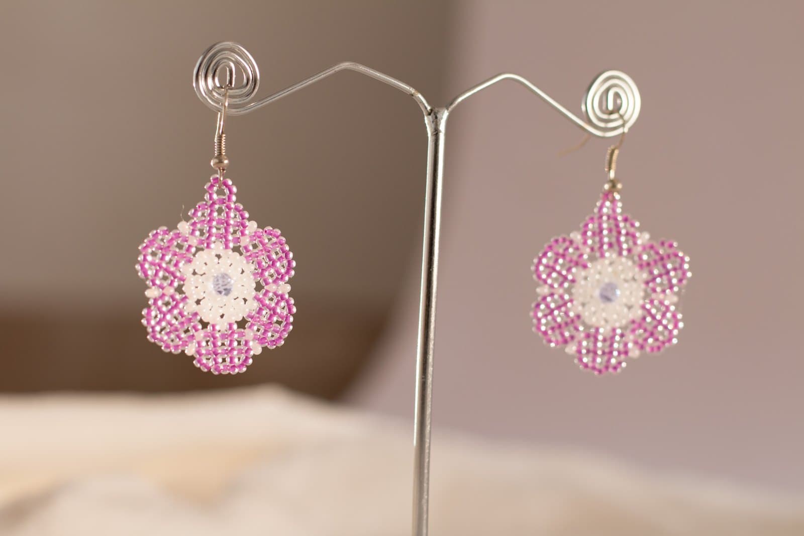 Floral Drop Earrings 2