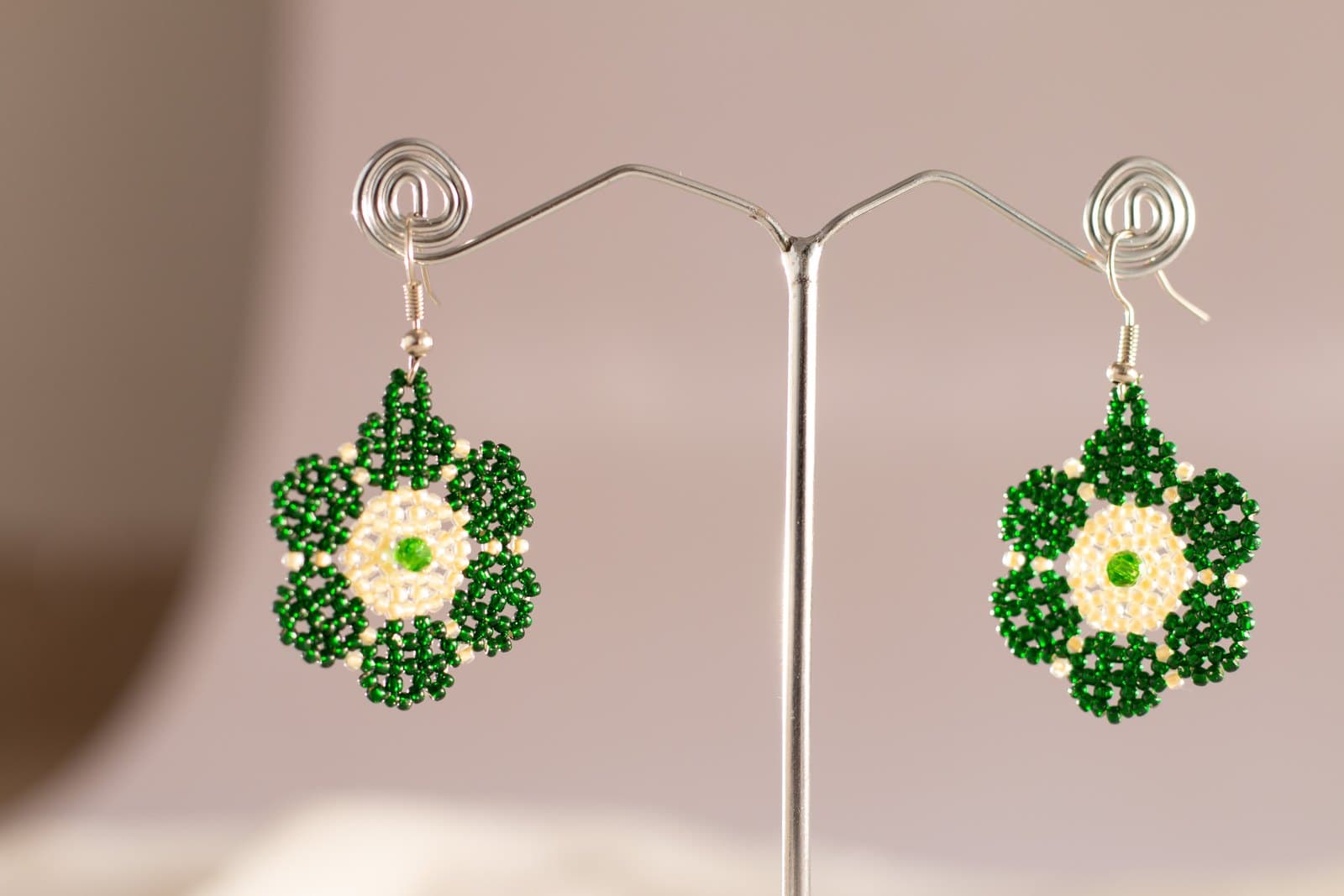 Floral Drop Earrings 5