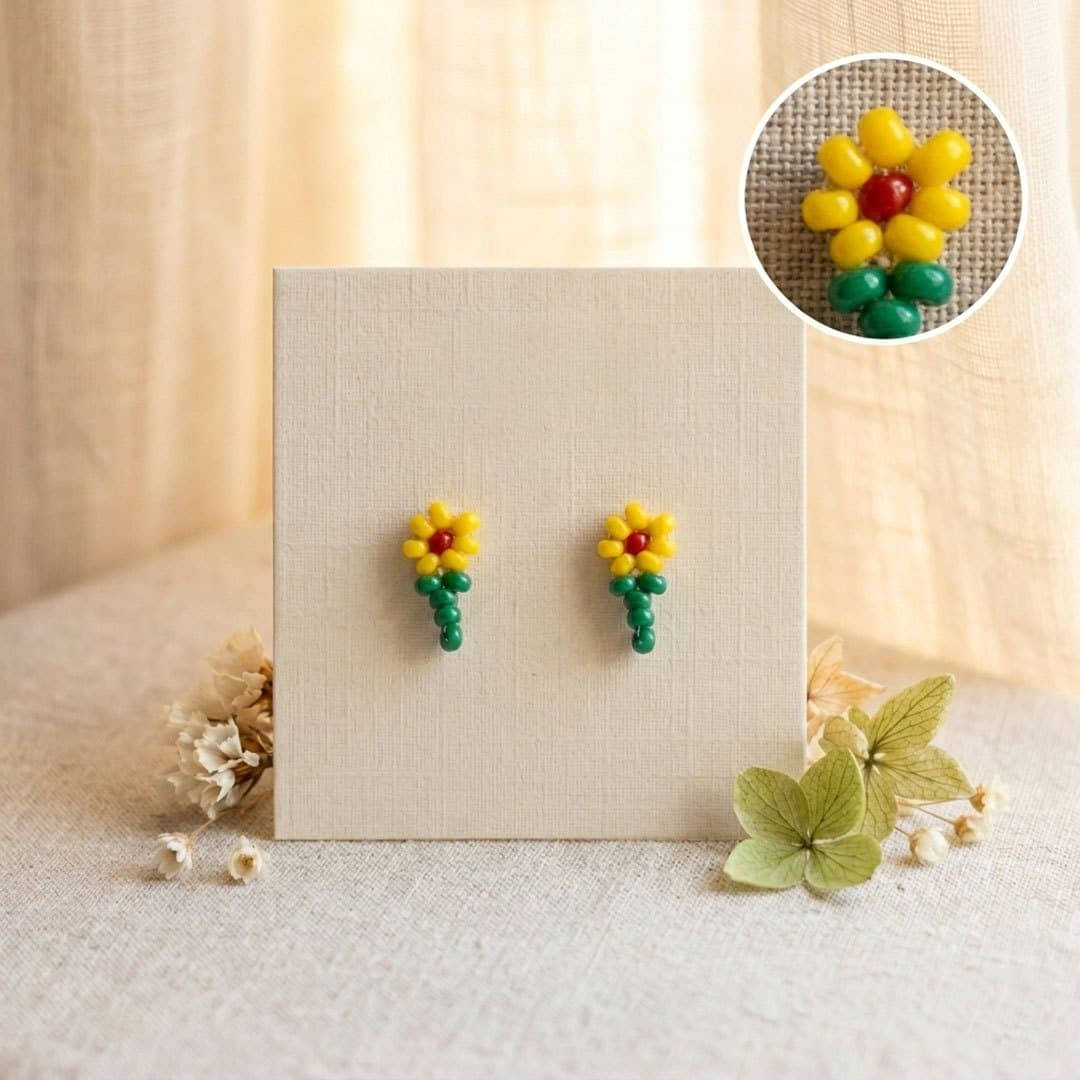 Mini Flower Studs 1