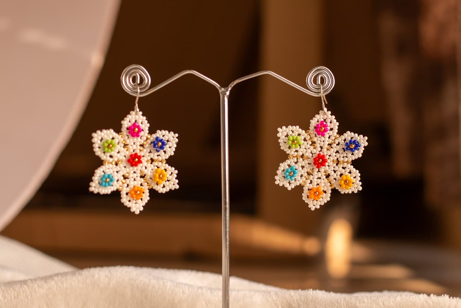 Statement Floral Drops 1