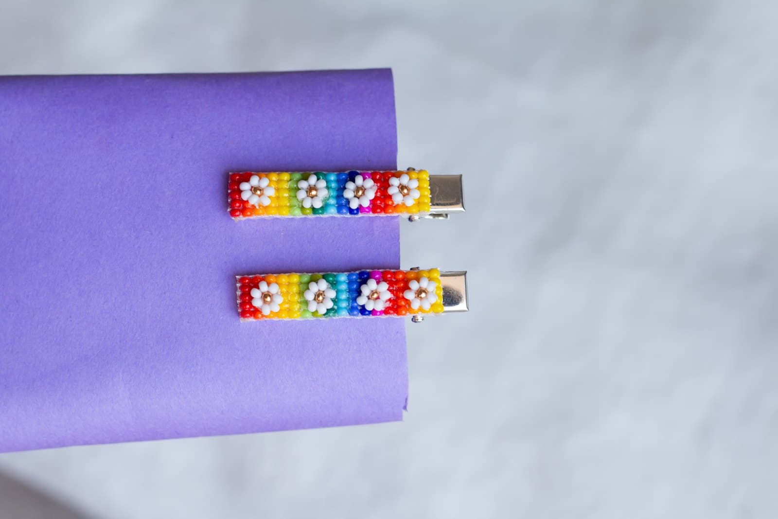 Floral Hair Clips 1