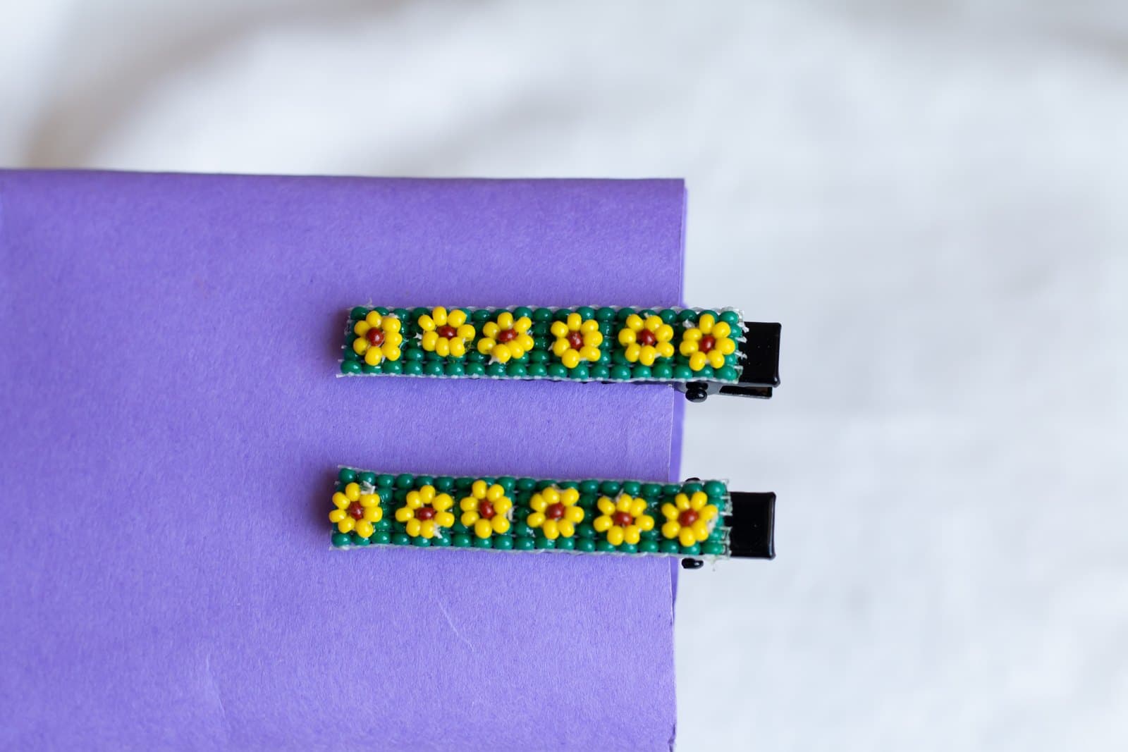 Floral Hair Clips 2