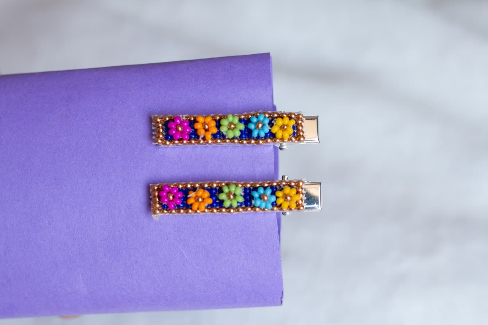 Floral Hair Clips 4