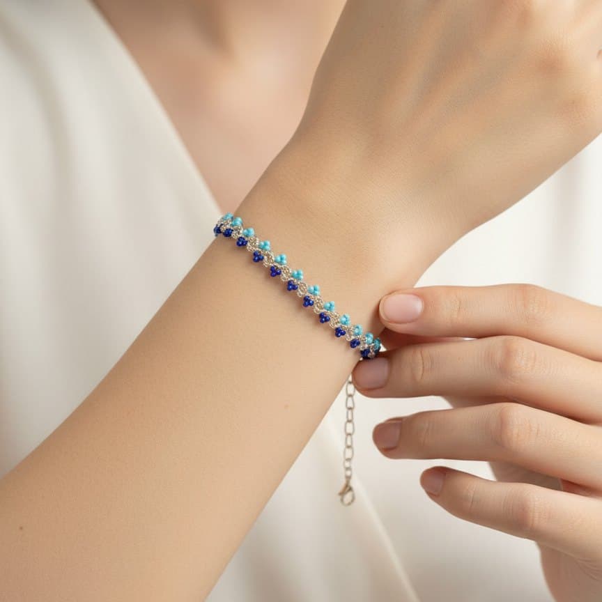 Zigzag Chain Bracelet 1