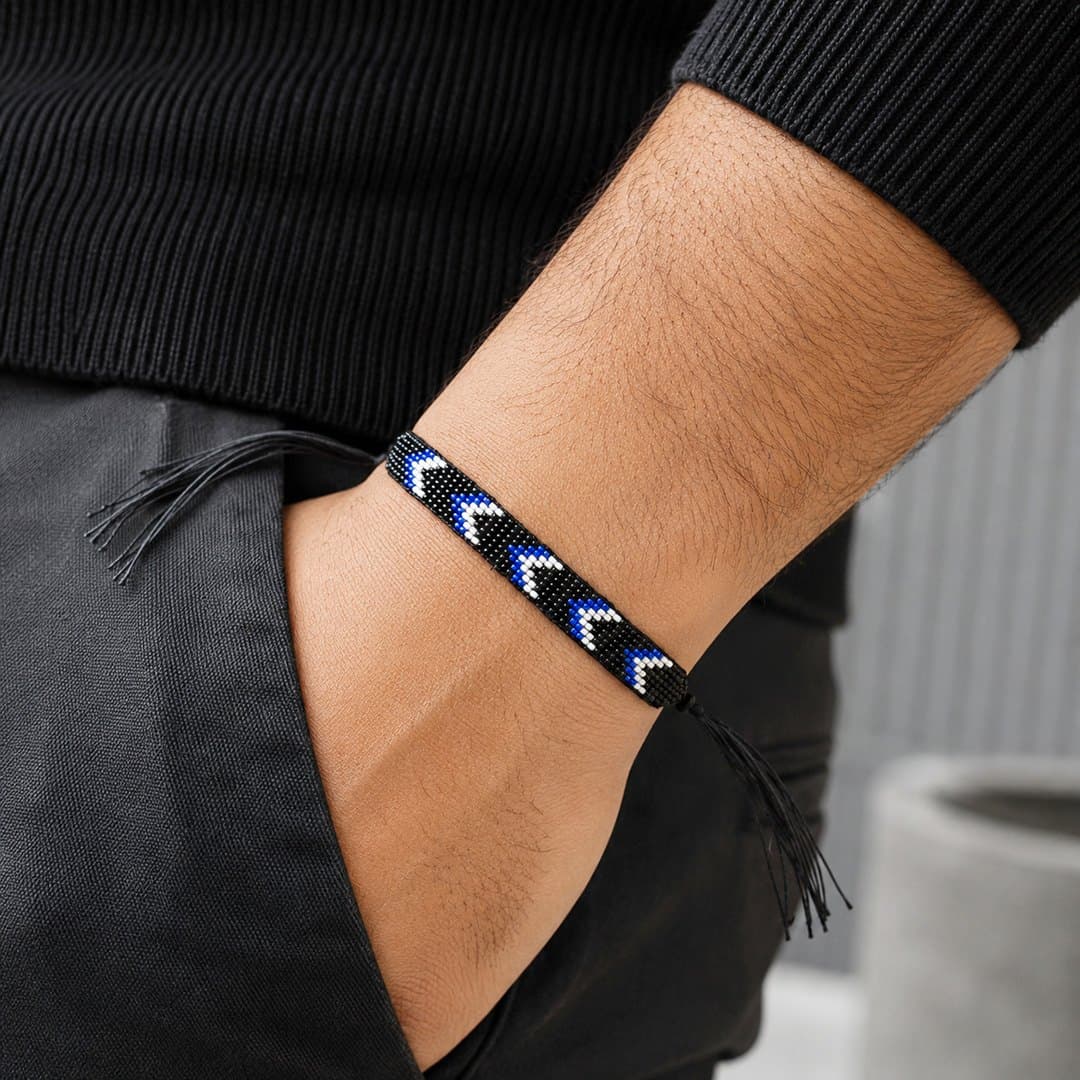 Men's Beaded Bracelet 1